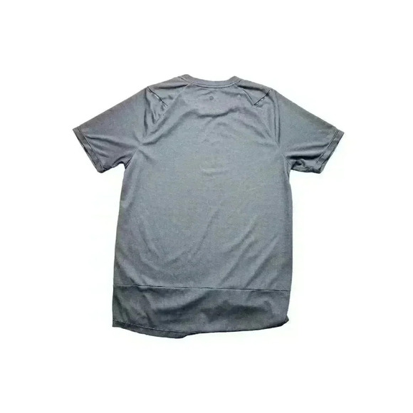 Apana Men's Gray Quick-Dry Mesh T-Shirt Size M Gym Running Casual - Picture 2 of 5